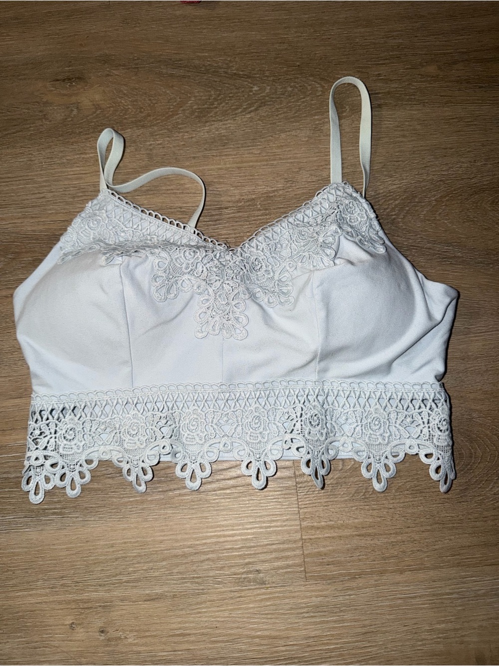 Mudd Light Blue Stretch Bralette